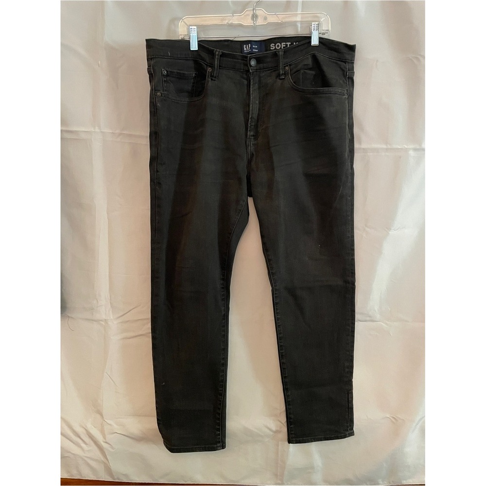 Gap Skinny Men's Soft Wear Max Black Jeans - Classic Fit